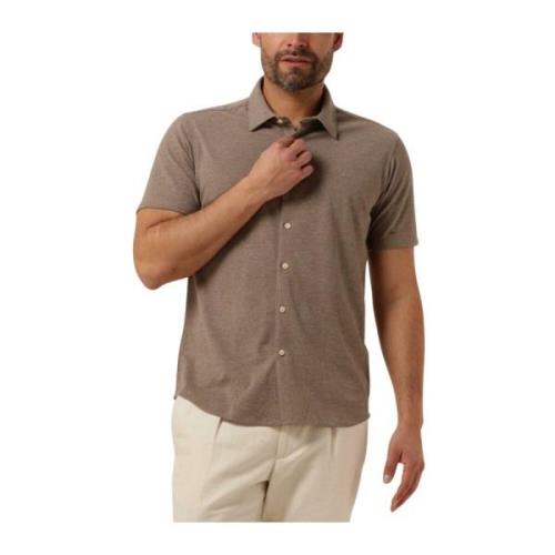 Casual Beige Overhemd voor Heren Dstrezzed , Brown , Heren