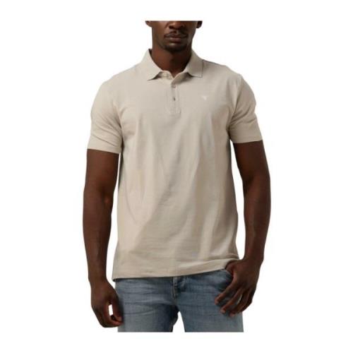 Heren Polo & T-shirt Borst Print Pure Path , Beige , Heren