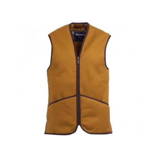 Warm Pile Voering Gilet Barbour , Brown , Heren