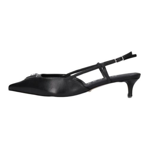 Elegante Zwarte Slingbacks Jesson Guess , Black , Dames