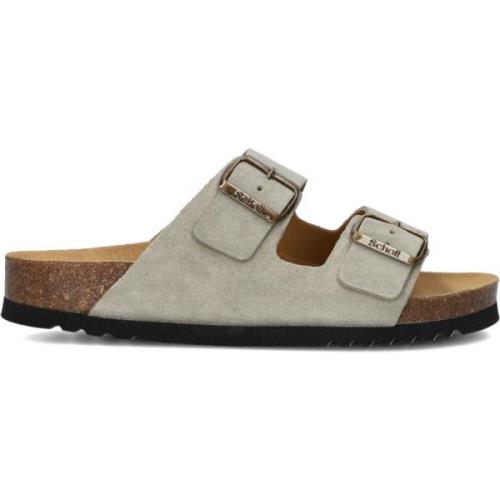 Josephine Sue Zomer Slippers Scholl , Beige , Dames