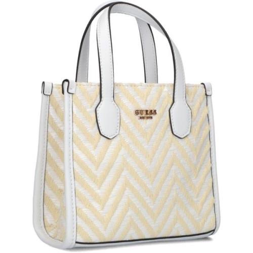 Stijlvolle Silvana Mini Tote Handtas Guess , Multicolor , Dames