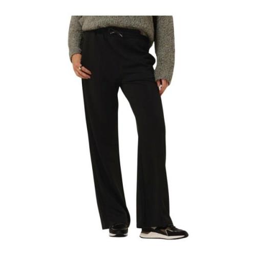 Jer-lux-23-1 Damesbroek Zwart Simple , Black , Dames