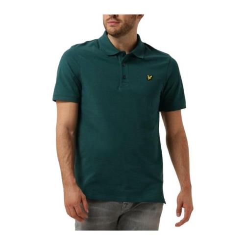 Heren Polo T-shirt Lyle & Scott , Brown , Heren