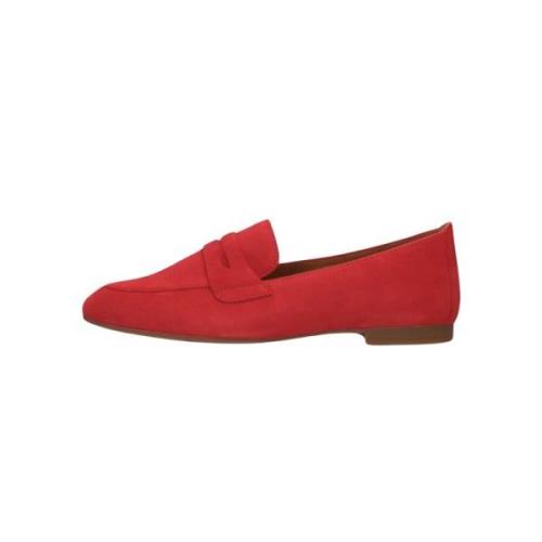 Rode Loafer 213 Klassieke Cut Out Gabor , Red , Dames