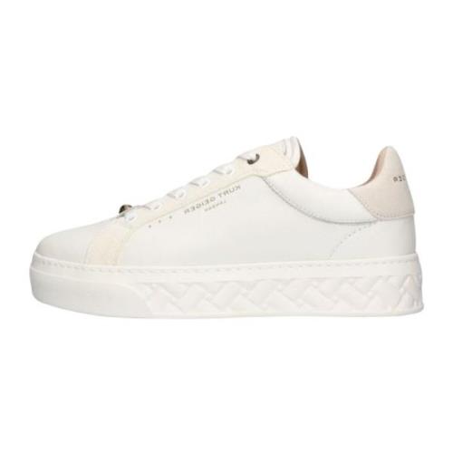 Witte lage top Kensington Cupsole sneakers Kurt Geiger , White , Dames