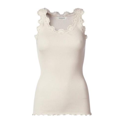 Sleeveless Tops Rosemunde , Beige , Dames