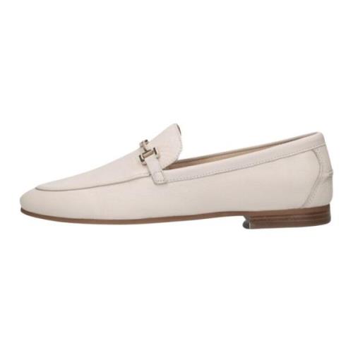 Beige Loafers met Zilver Element Inuovo , Beige , Dames