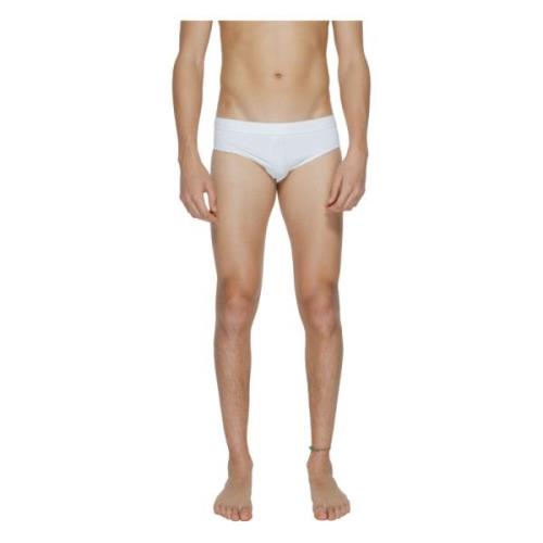 Heren Zwemkleding Lente/Zomer Collectie Calvin Klein , White , Heren