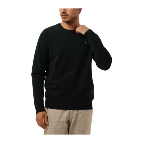 Groene Crew Neck Sweater Clifden Butcher of Blue , Green , Heren