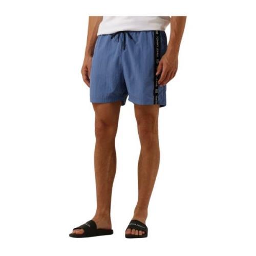 Heren Zwemshorts SF Medium Koordsluiting Tommy Hilfiger , Blue , Heren