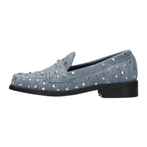 Studded Loafers voor dames Fabienne Chapot , Blue , Dames