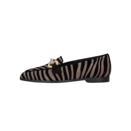 Zebra Print Loafers Pedro Miralles , Multicolor , Dames