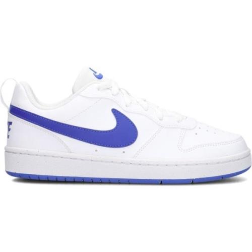 Lage Court Borough Sneakers Blauw Nike , White , Dames