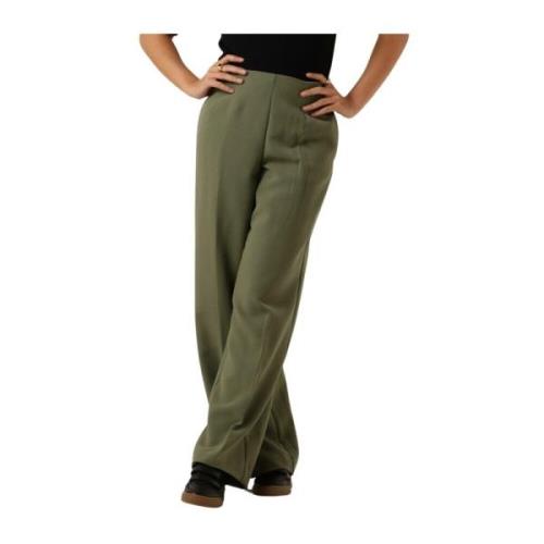 Groene Wijde Broek Moss Copenhagen , Green , Dames