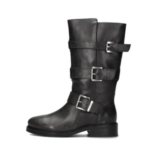 Stijlvolle Bikerlaarzen Bronx , Black , Dames