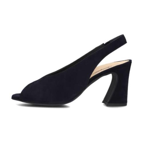 Navy Slingbacks Stijlvol Model Paul Green , Blue , Dames