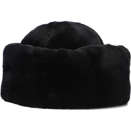 Jaylene Hat - Merino Wol Modeverklaring Warmbat , Black , Dames