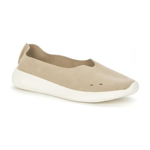 Beige Gesloten Ballerina's Dames Schoenen Grunberg , Beige , Dames