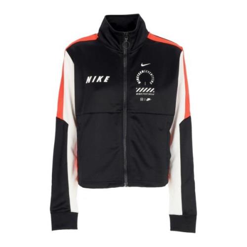 Sporty Short Suit Jacket met Track Top Nike , Multicolor , Dames