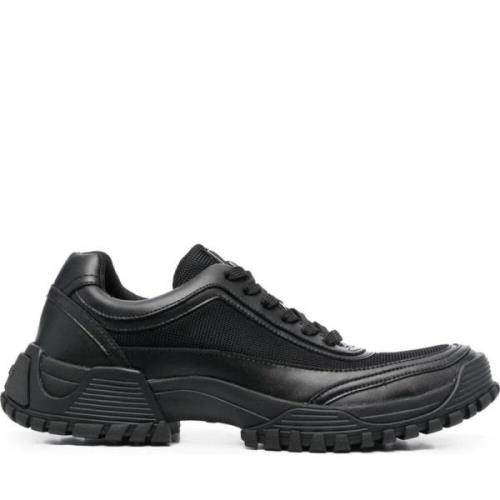 Zwarte Casual Sneaker voor Mannen Emporio Armani , Black , Heren