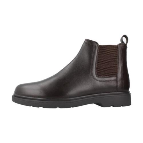 Spherica Chelsea Boots Geox , Brown , Heren