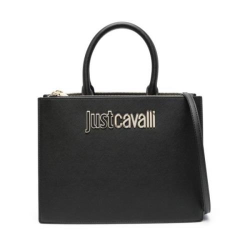 Zwarte handtas voor vrouwen Just Cavalli , Black , Dames