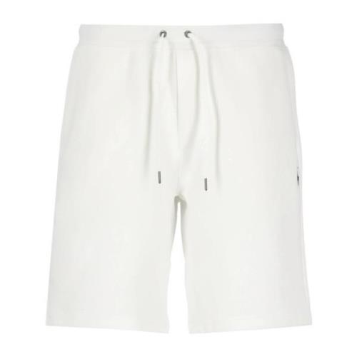 Witte katoenen Bermuda shorts met trekkoord Ralph Lauren , White , Her...