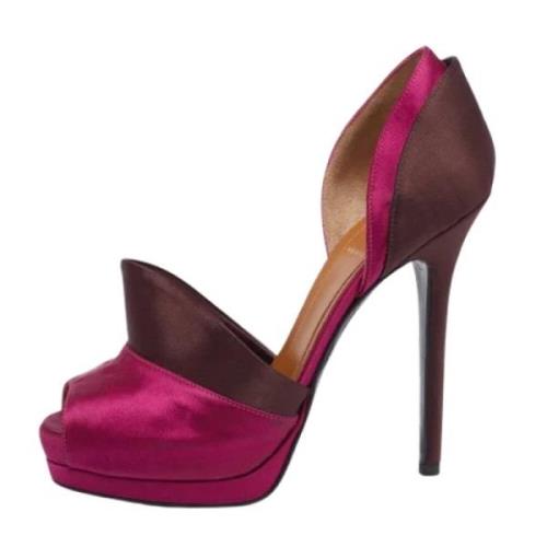 Pre-owned Satin heels Fendi Vintage , Multicolor , Dames
