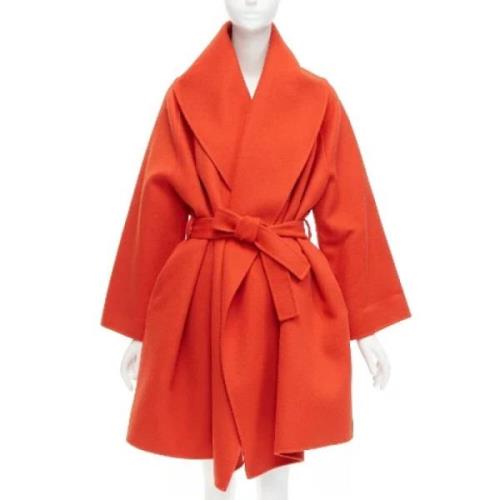 Pre-owned Cashmere outerwear Bottega Veneta Vintage , Red , Dames