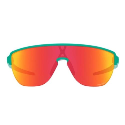 Sportieve Corridor Zonnebril Oakley , Green , Unisex