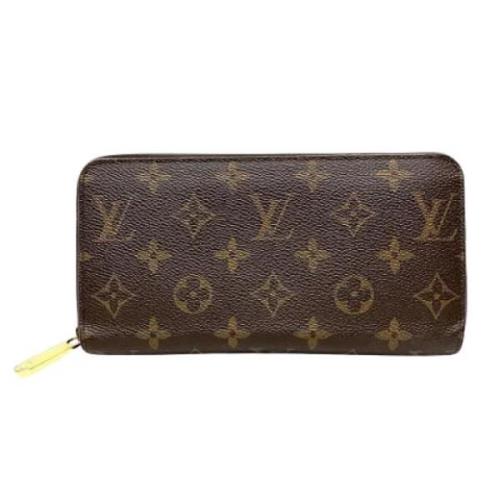 Pre-owned Canvas wallets Louis Vuitton Vintage , Brown , Dames