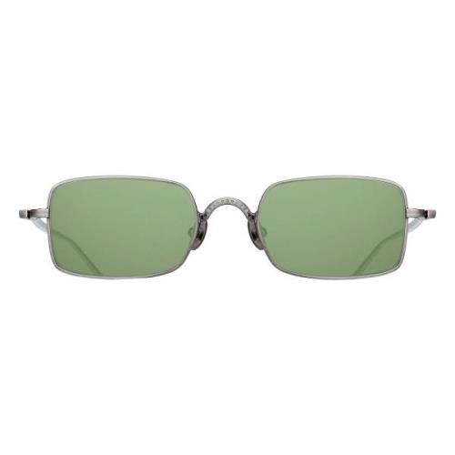 Antique Silver Sunglasses Matsuda , Green , Unisex