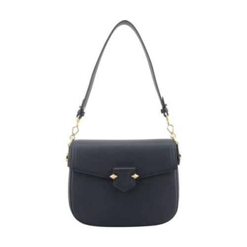 Maritieme Walker Handtas Pourchet Paris , Blue , Dames