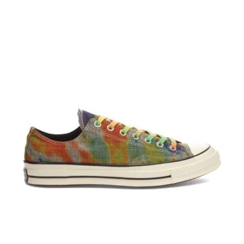 Tie Dye Plaid Sneakers Converse , Multicolor , Dames