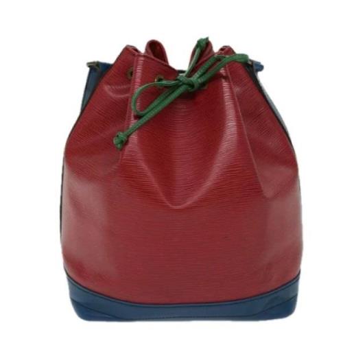 Pre-owned Leather shoulder-bags Louis Vuitton Vintage , Red , Dames