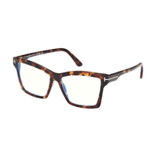 Stijlvolle Zwarte Zonnebril Tom Ford , Brown , Unisex