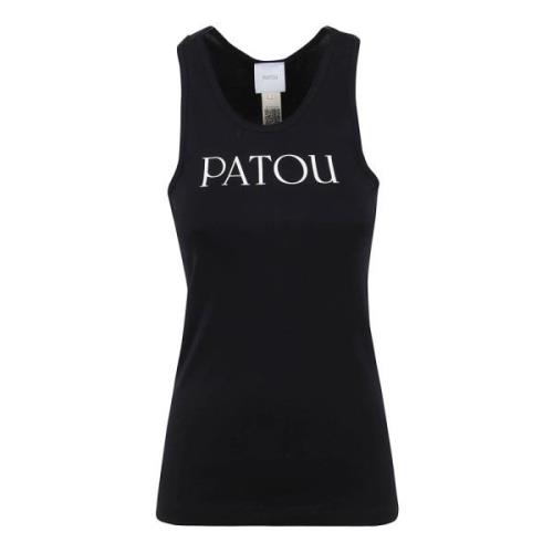 Zwart Topwear Ss24 Patou , Black , Dames