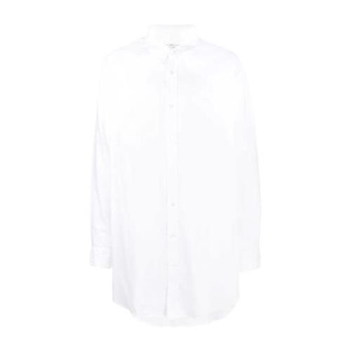 Witte Katoenen Oversized Shirt Maison Margiela , White , Heren