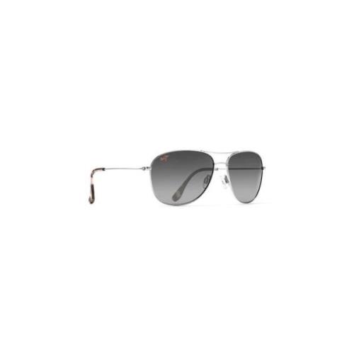 Zilveren Cliff House Zonnebril Maui Jim , Gray , Heren