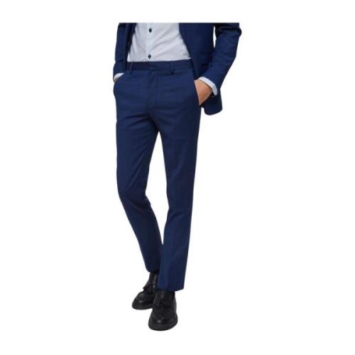 Heren Casual Broek Selected Homme , Blue , Heren