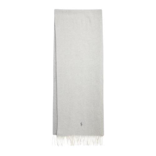 Crème Dubbelzijdige Sjaal Polo Ralph Lauren , White , Dames