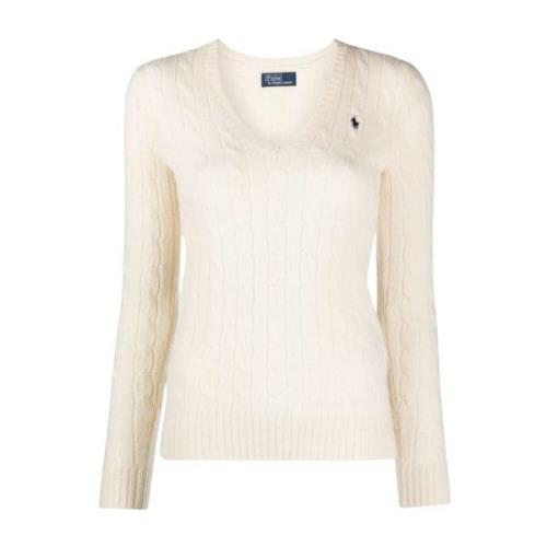 Kimberly LS Pullover - V-Hals Gebreide Trui voor Moderne Vrouwen Polo ...