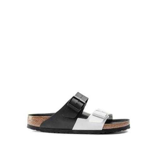 Kleur Blok Sandalen Birkenstock , Multicolor , Dames