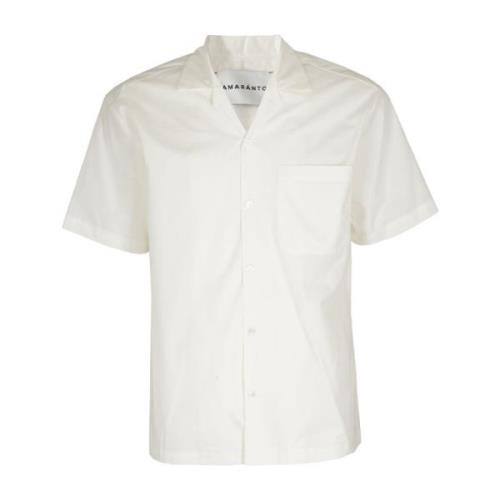 Short Sleeve Shirts Amaránto , Beige , Heren