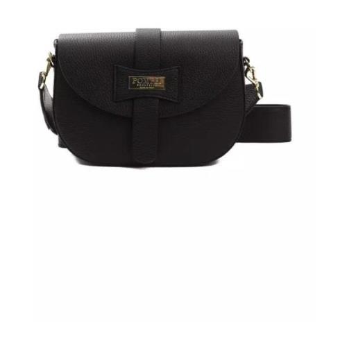 Luxe Leren Crossbody Tas met Opvallende Logo Voering Pompei Donatella ...