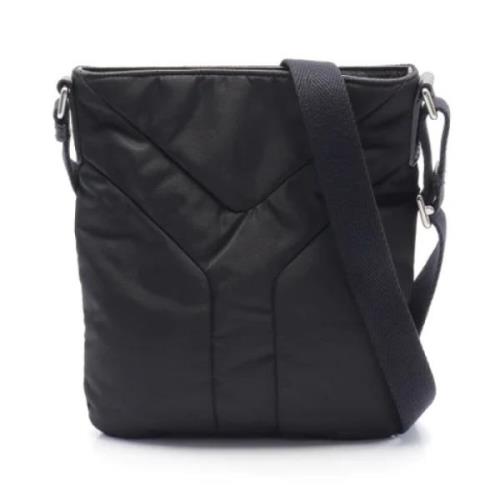 Pre-owned Nylon shoulder-bags Yves Saint Laurent Vintage , Black , Dam...