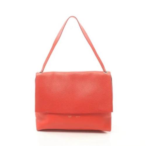 Pre-owned Leather celine-bags Celine Vintage , Red , Dames