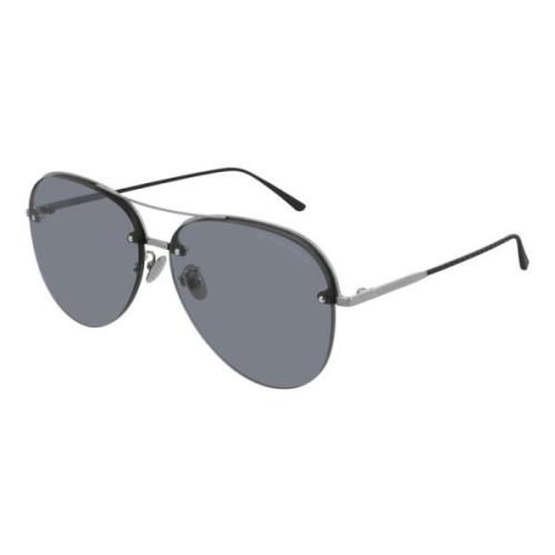 Silver/Grey Sunglasses Bv0206S Bottega Veneta , Gray , Unisex