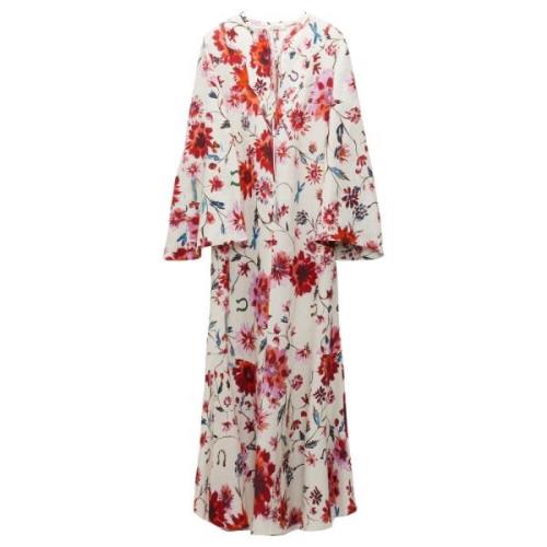 Bloemen Midi Jurk Dorothee Schumacher , Multicolor , Dames